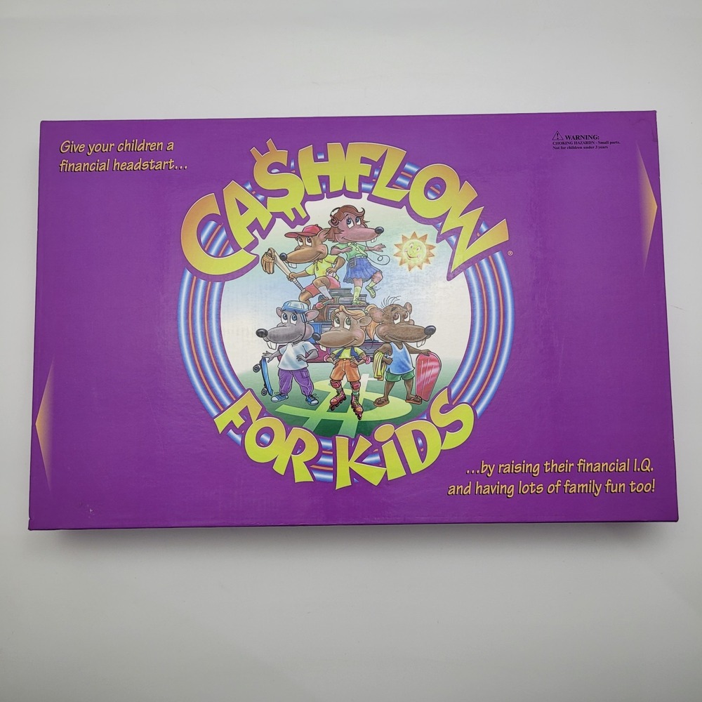 CASHFLOW for Kids Board Game Financial teaching game
